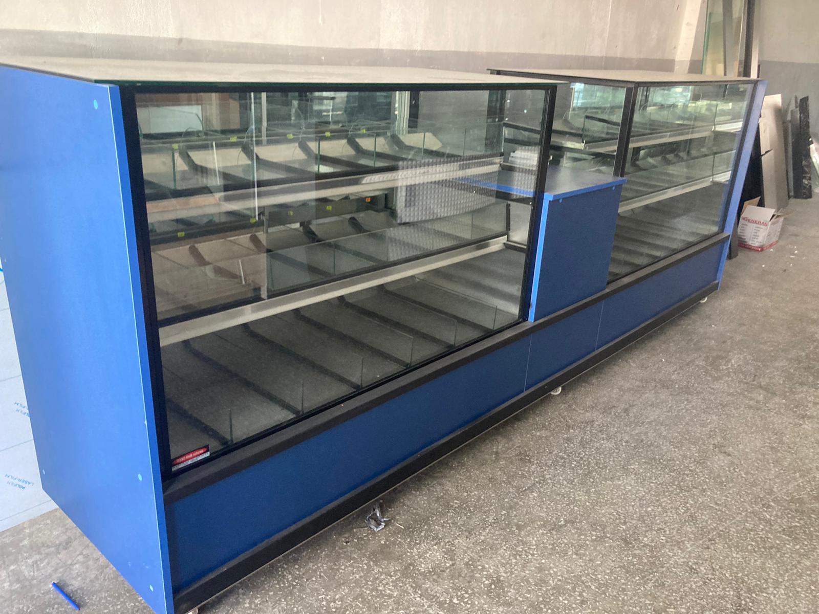 3,5 Metre Mavi Kuruyemiş Dolabı İkinci El